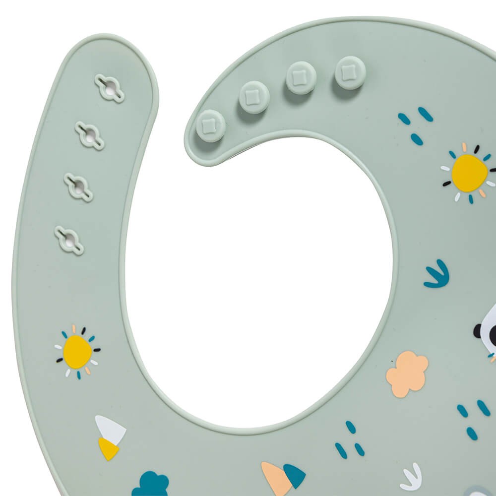 Bavaglini In Silicone Per Bambini - Set Da 3, Leggeri E Impermeabili
