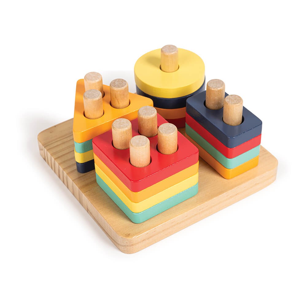 Puzzle 3D De Madera Montessori | Juguete Educativo Para Desarrollar Coordinación Manual Y Creatividad, Regalo Ideal Para Niñas Y Niños