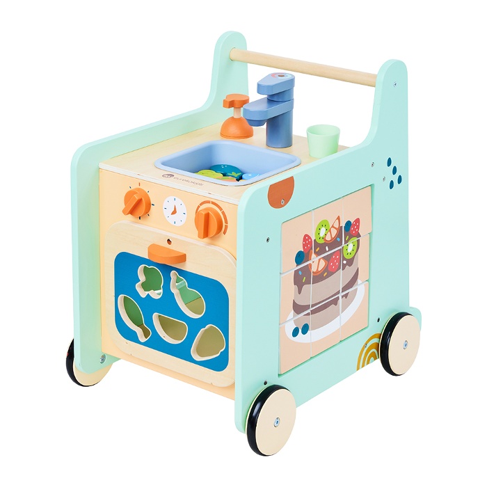 2-in-1 Wooden Walker Kitchen