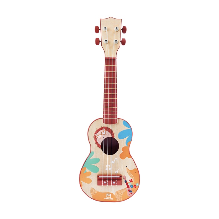 FRCOLOR Ukulele Giocattolo Per Bambini - Strumento Musicale Educativo In ABS, Leggero, Colorato | Sviluppa Udito E Immaginazione