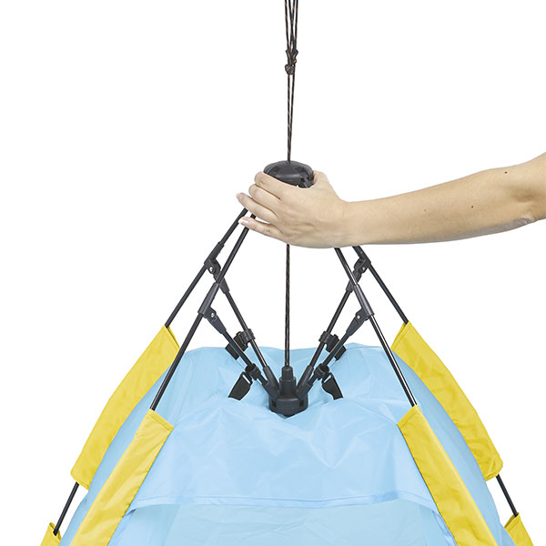 Tenda Da Sole Anti-UV LUDI Minuto - Per Bambini, Con 4 Picchetti, Facile Da Pulire, Ideale Per Spiaggia E Giardino