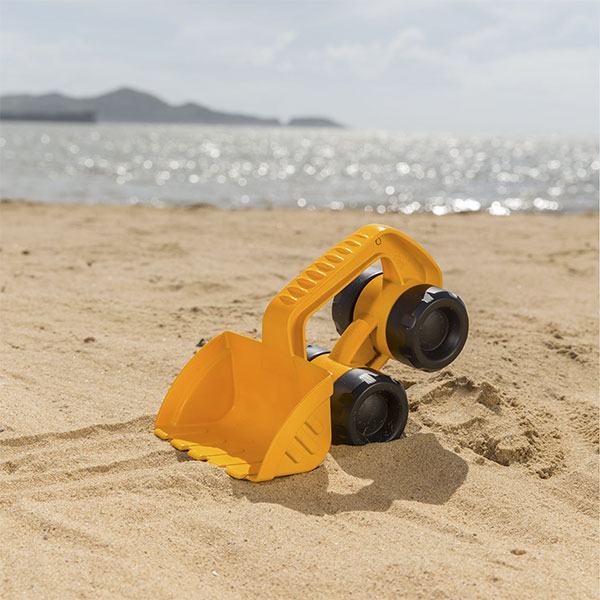 🚜 Hape Excavadora Duo – Juguete De Playa Y Jardín Para Niños A Partir De 18 Meses, Libre De BPA